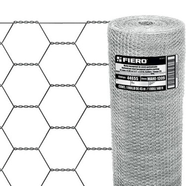 Malla Hexagonal De Acero Galvanizado FIERO