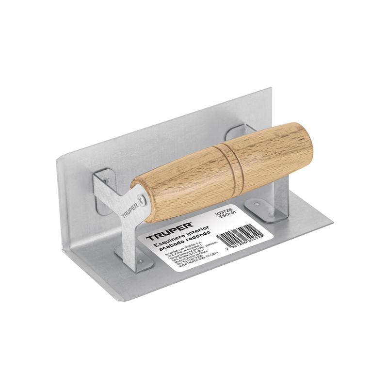 Esquinero Interior para Acabado Redondeado Truper
