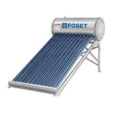 Calentador Solar de Agua 12 Tubos 150l 4 Personas Foset