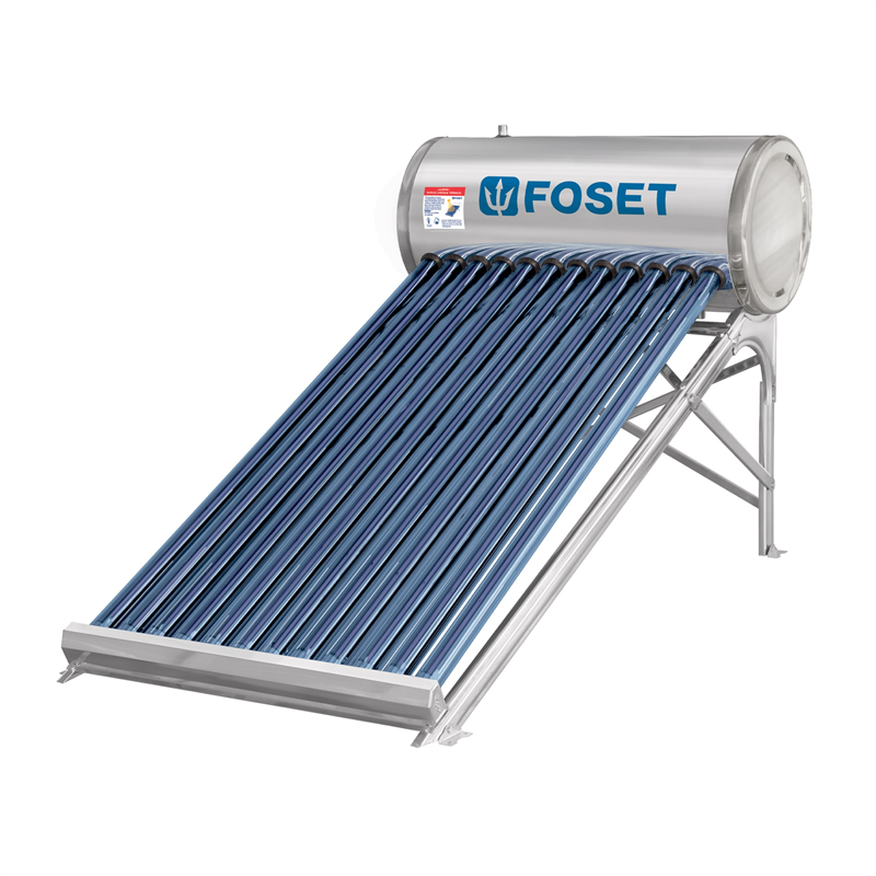 Calentador Solar de Agua 12 Tubos 150l 4 Personas Foset