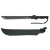 Machete doble filo 18", con funda