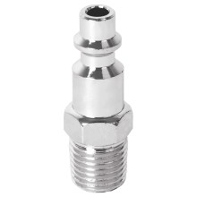 Conector Rápido Acero Cromado Macho 1/4" Pretul