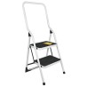 Escalera Tubular Plegable 2 Peld. c/Barandal Pretul