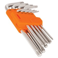 Juego de 9 Llaves Torx Largas