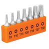 Juego de 7 Puntas Torx Largo 1"