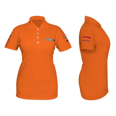 polos deportivos color naranja