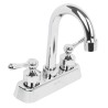 Mezcladora Plástica 4" Lavabo ABS