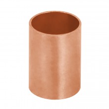 Tubos y conexiones de cobre, Coples, cobre a cobre, sin ranura