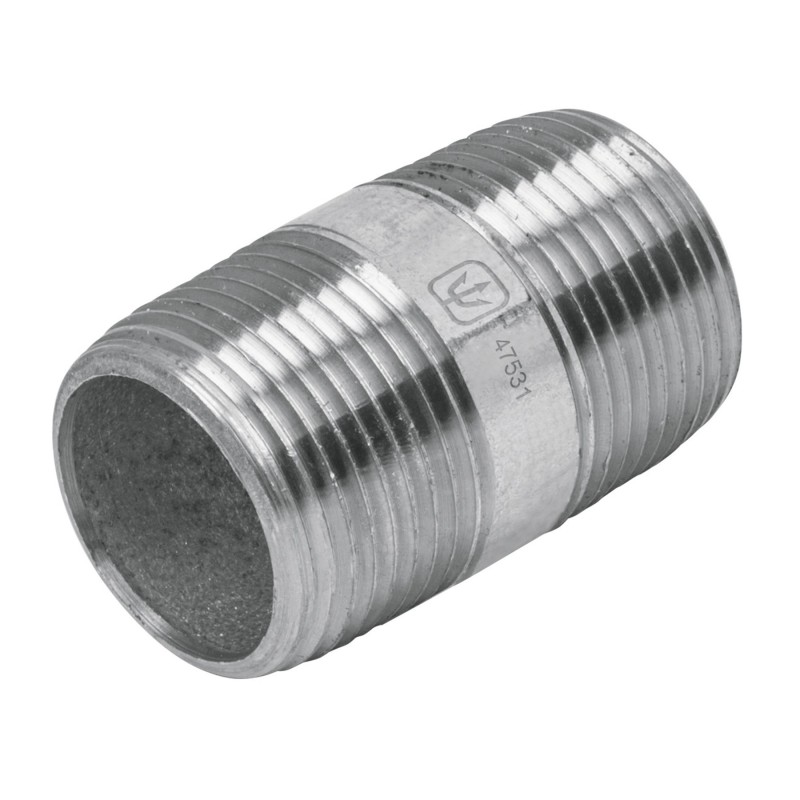 Conexiones de acero galvanizado, Niples, 1"