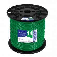 Cables THHW-LS verdes, Carrete 500 m