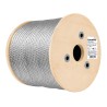 Cables de acero, 7x19 hilos, 75 mts