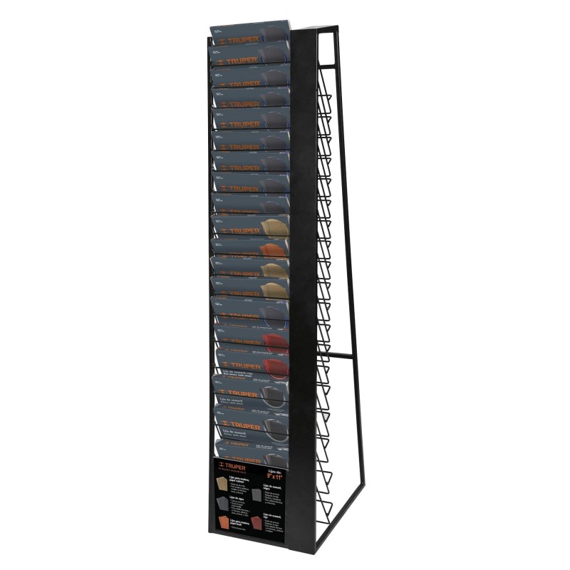 Rack para 19 Hojas de Lija