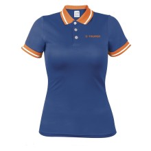 Playeras Tipo Polo Dry Fit, para Dama, Naranja