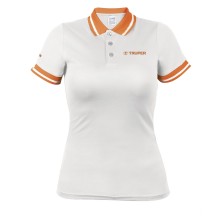 Playeras Tipo Polo Dry Fit, para Dama, Blanca