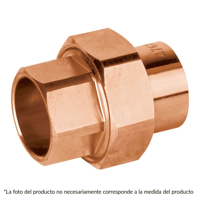 Tee Sencilla cobre a cobre a cobre Copperflow Basic