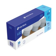 Lámpara de Led 6w Luz de Día A19 E27 4 Piezas en Caja