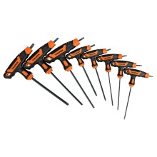 Juego de 8 Llaves Torx Mango T T9-t40