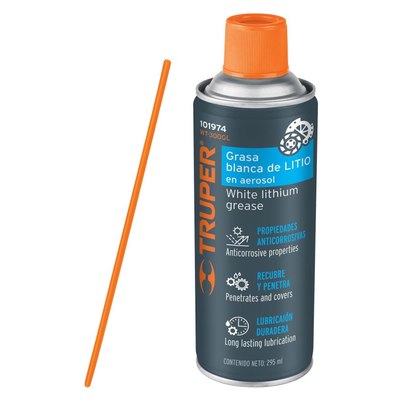 Grasa Blanca de Litio En Aerosol 295 ml