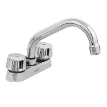 Mezcladora para Lavabo Cuello Tubular Compresión Basic