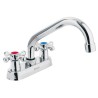 Mezcladora p/Lavabo manerales Cruceta cuello Tubular basic