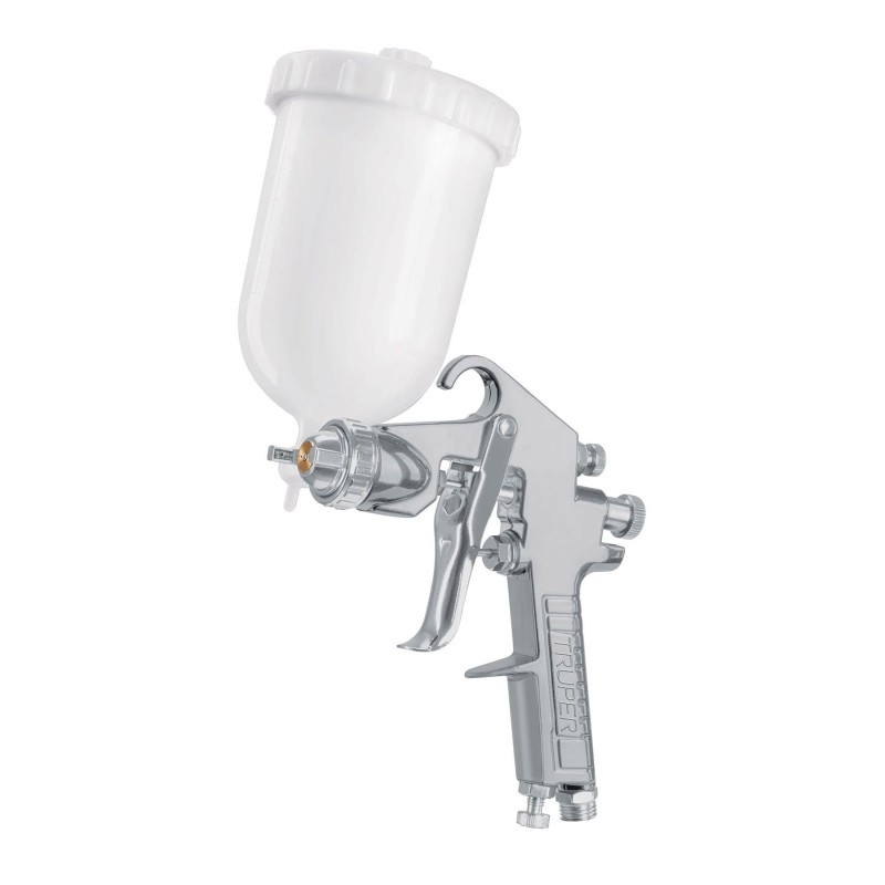 Pistola p/Pintar Gravedad Lvmp Vaso Plástico Boq 1.4 Mm