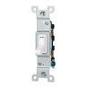 Interruptor Vertical de Palanca Standard Blanco Volteck