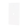 Placa de Abs Pasacable Standard Blanco Volteck