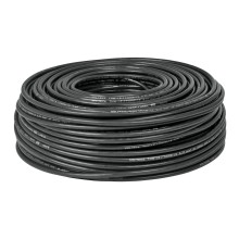 Rollo de 100 Metros de Cable THW CCA Negro Basic