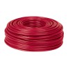 Rollo de 100 Metros de Cable THW CCA Rojo Basic