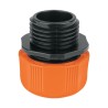 Conector 1/2 Macho de Abs con Tuerca de Ajuste Manual