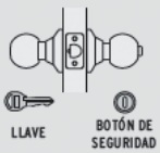 Llave - Botón de Seguridad